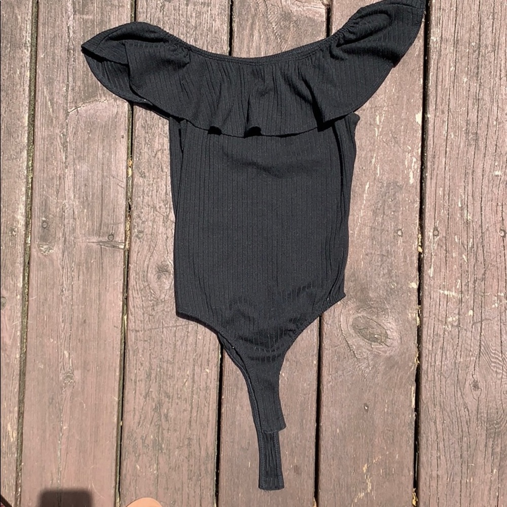 Off the shoulder bodysuit